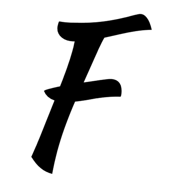 Astra's font-only animation of the F as a flag fluttering on its pole.