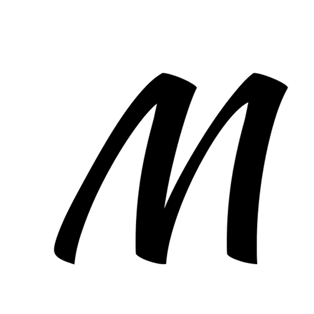 AniClipart's animation of the M: waves rolling across the sea.