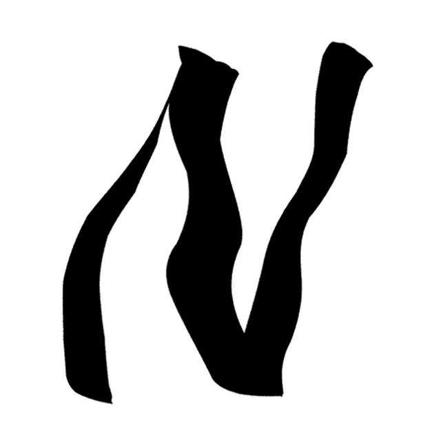 Strike a Chord's animation of the N: a flag zigzag rippling.