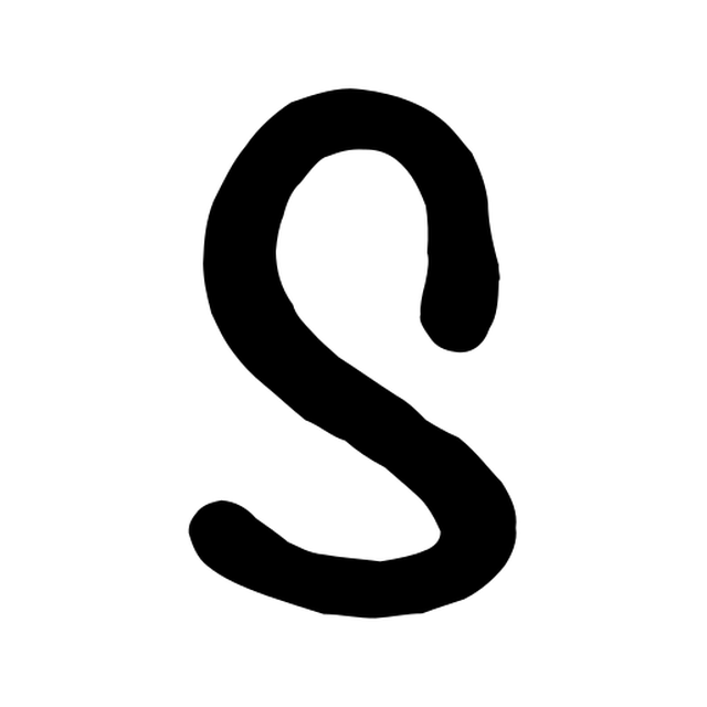 The input letter S in Noteworthy Bold.
