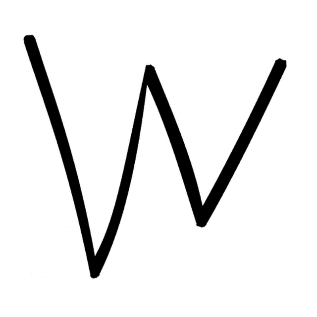 Strike a Chord's animation of the W: ocean waves rolling and undulating.