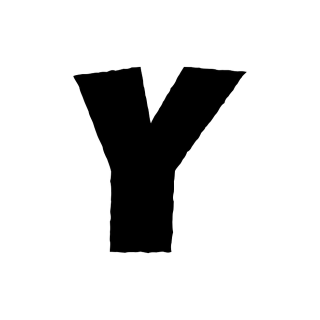 The input letter Y in Luckiest Guy.