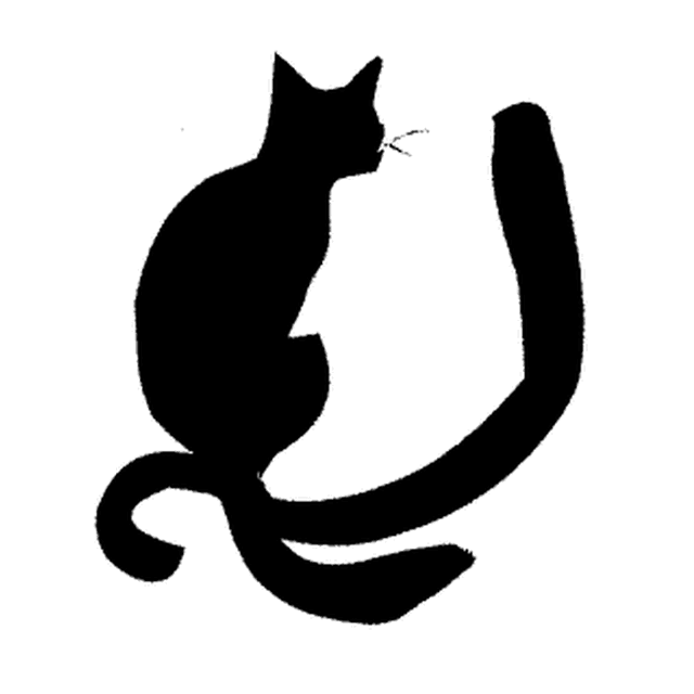 Strike a Chord's animation of the Q as a seated cat flicking its tail.