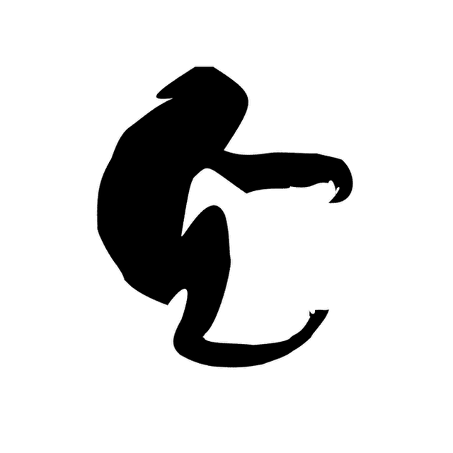 Strike a Chord's animation of the C as a monkey reaching out with one arm.