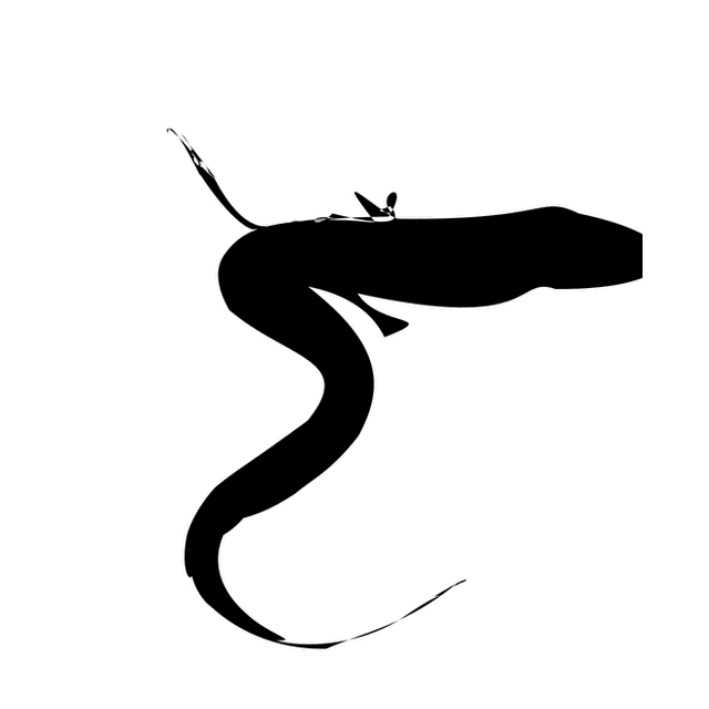 Dynamic Typography's animation of the Z as a lizard doing push-ups.