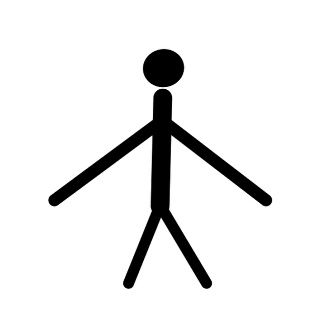 Astra's animation of the Y as a figure raising its arms.