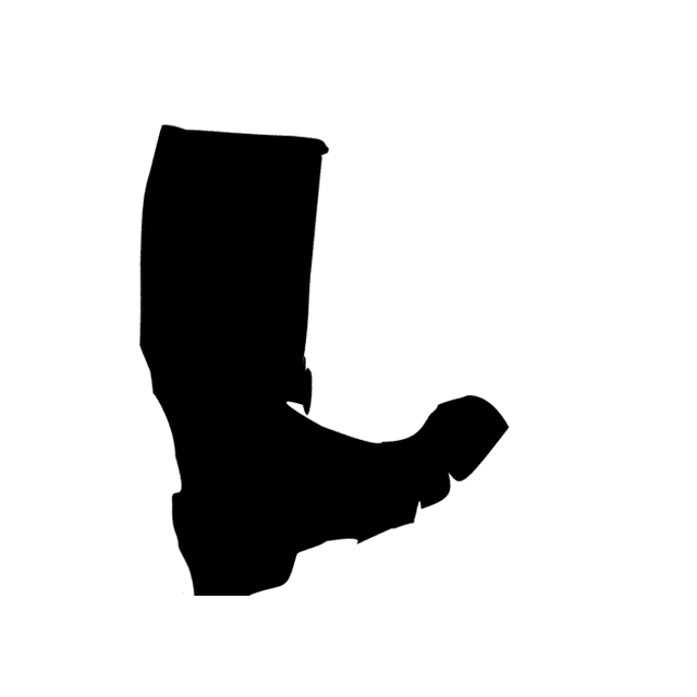 Strike a Chord's animation of the L as a heavy boot tapping its toe.