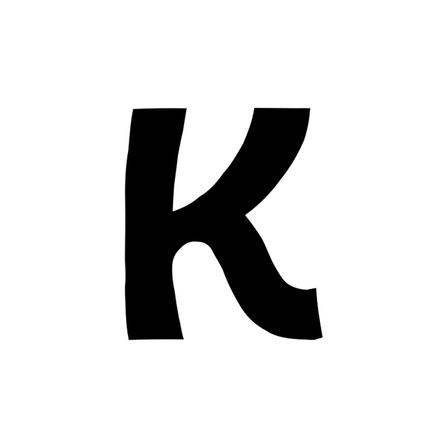 The input letter K in HobeauxRococeaux Sherman.
