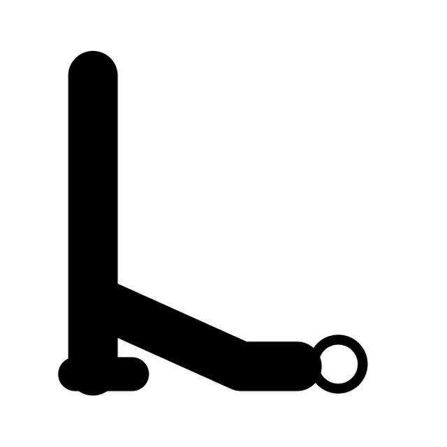 Astra's animation of the L as a boot kicking a ball.