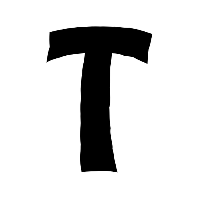 The input letter T in HobeauxRococeaux Sherman.
