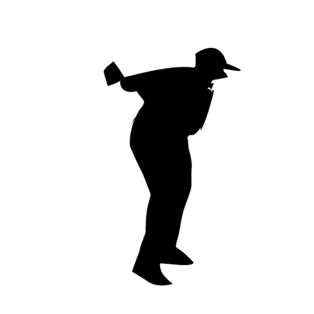 Strike a Chord's animation of the T as an umpire signaling a call.