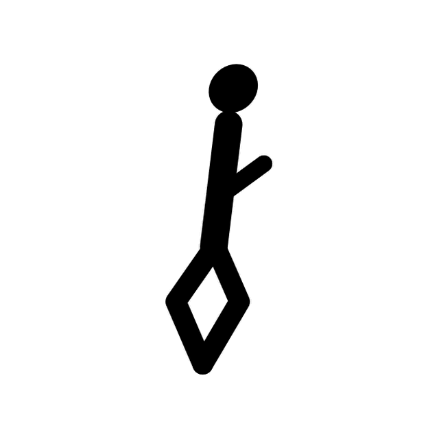 Astra's animation of the R as a runner jogging on the spot.