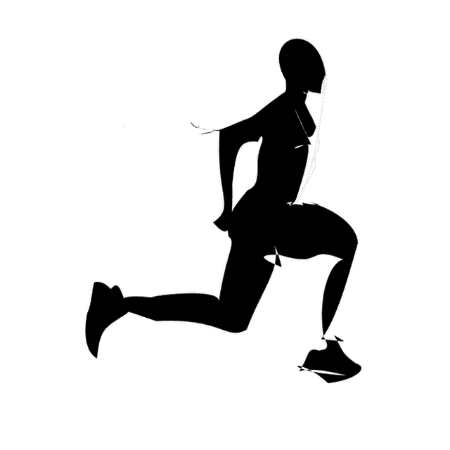Strike a Chord's animation of the R as a runner jogging on the spot.