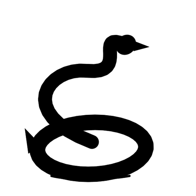Astra's animation of the S as a swan stretching its neck.